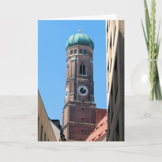 Frauenkirche - Munich, Allemagne Carte de voeux (Devant)