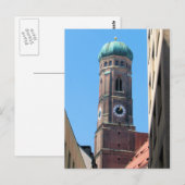 Frauenkirche - Munich, Allemagne Carte postale (Devant / Derrière)