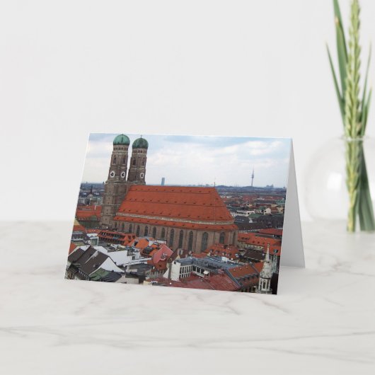 Frauenkirche-Wenskaart Kaart (Voorkant)