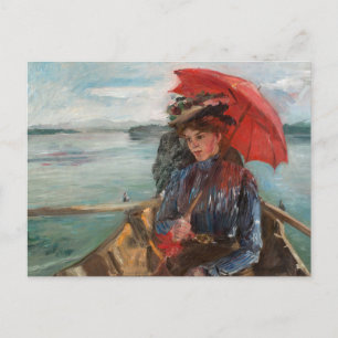 Fräulein Heck   Lovis Corinth Briefkaart