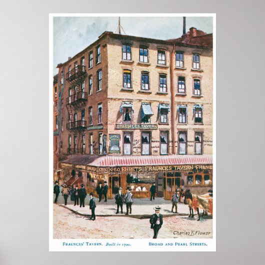 Fraunce's Tavern Poster (Voorkant)