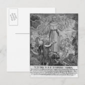 Fray Junipero Serra Briefkaart (Voorkant / Achterkant)