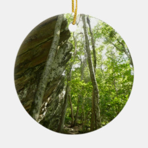 Frazier Rock Wall in Shenandoah National Park Keramisch Ornament