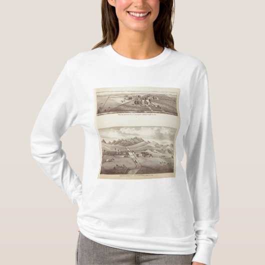 Frazier Valley, Lakeside ranches T-shirt (Voorkant)