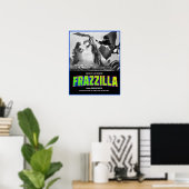 Frazzilla contre le Skink à trois têtes ! Poster d (Bureau à domicile)