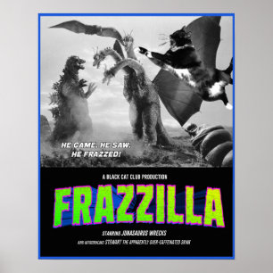 Frazzilla tegen de driekoppige Skink! Movie-Poster Poster