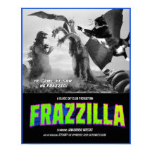 Frazzilla tegen de driekoppige Skink! Poster