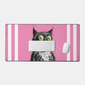 Frazzled Cat Desk Mat (Keyboard & Muis)