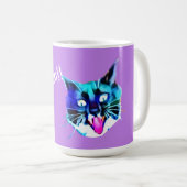 Frazztastic ! Tasse folle de chat (Devant droit)