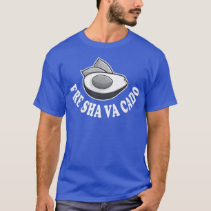 Fre Shavacado, nieuwe advocaat voor mannen, Guacam T-shirt