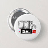 FREADOM RONDE BUTTON 5,7 CM (Voorkant /achterkant)