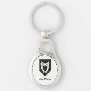 Freak Circle Press Key Ring Sleutelhanger