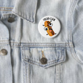 Freak-clair Funny Eclair Pun Ronde Button 5,7 Cm (In situ)