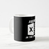 Freak Dans Les Feuilles Excel MUG (Devant gauche)