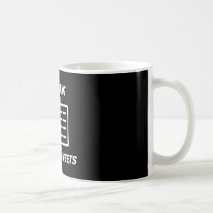 Freak Dans Les Feuilles Excel MUG