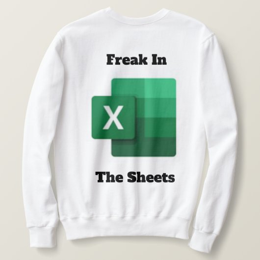 Freak Dans Les Feuilles Sweatshirt De Base (Design dos)