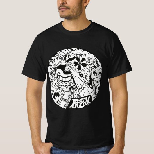 Freak Doodle T-shirt (Voorkant)
