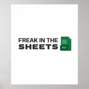 Freak in de lakens poster