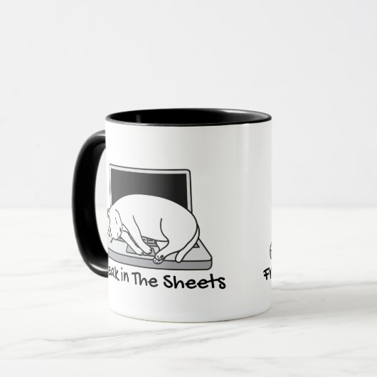 Freak in de vellen - Funny Acoountant Mok (Voorkant links)