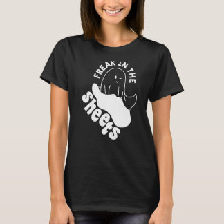 Freak in de vellen Ghost Halloween outfit Costum T-shirt