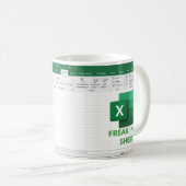 Freak in de vellen koffiemok (Voorkant rechts)