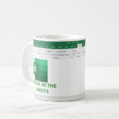 Freak in de vellen koffiemok (Voorkant links)