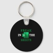 Freak In The Sheets, Accountant Funny Spreadsheet  Sleutelhanger (Voorkant)