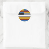 Freak Pride Flag Ronde Sticker (Tas)