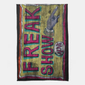 Freak Show  banner Theedoek (Verticaal)