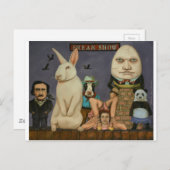 Freak-Show Briefkaart (Voorkant / Achterkant)