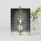 Freak Show Christmas Cards Feestdagenkaart (Staand voorkant)