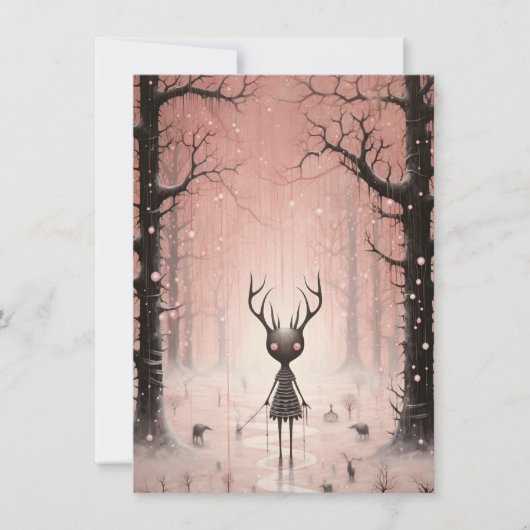 Freak Show Christmas Cards Feestdagenkaart (Voorkant)