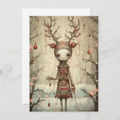 Freak Show Christmas Cards Feestdagenkaart (Voorkant / Achterkant)