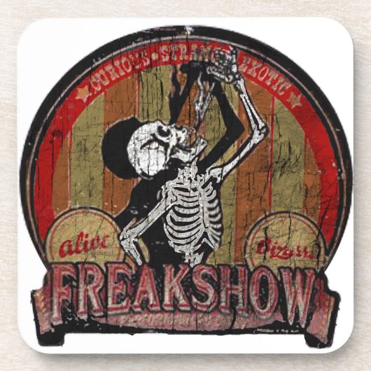 Freak-Show Drankjes Onderzetter (Voorkant)