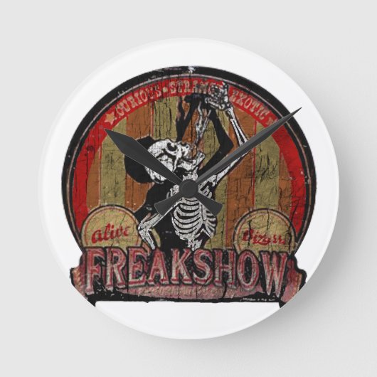 Freak-Show Ronde Klok (Voorkant)