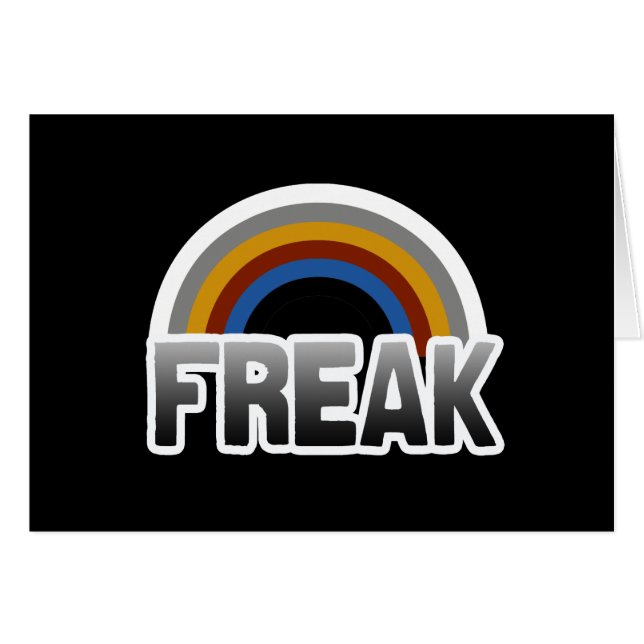 Freak trots (Voorkant Horizontaal)