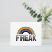 Freak trots briefkaart (Staand voorkant)