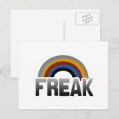 Freak trots briefkaart (Voorkant / Achterkant)