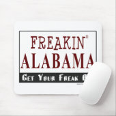 FreakinAlabama.com - tapis de souris (Avec souris)