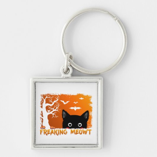 Freaking Meowt Sleutelhanger (Voorkant)
