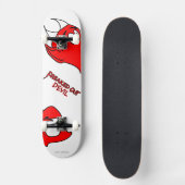 Freaking-out Devil Skateboard (Voorkant)