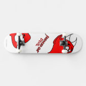 Freaking-out Devil Skateboard (Horizontaal)