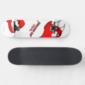Freaking-out Devil Skateboard (Horizontaal)