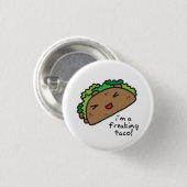 Freaking Taco Button (Voorkant /achterkant)