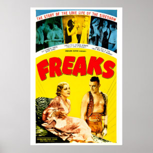 Freaks 1932 Film Poster Klassieke Hollywood Film