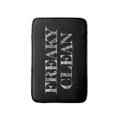 Freaky clean Halloween hipster grappige humor quot Badmat (Voorkant Verticaal)