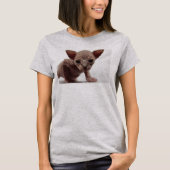 Freaky Cute Furless Sphynx Kitten T-shirt (Voorkant)