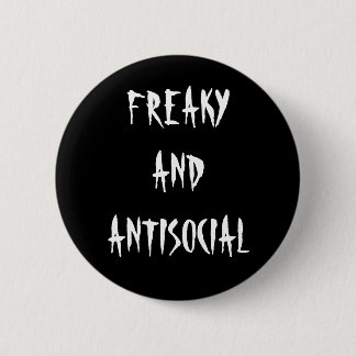 Freaky en antisociale Button