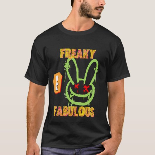 Freaky Face T-shirt (Voorkant)