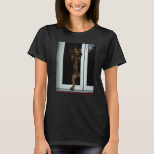 Freaky kattewerk kitten meme t-shirt